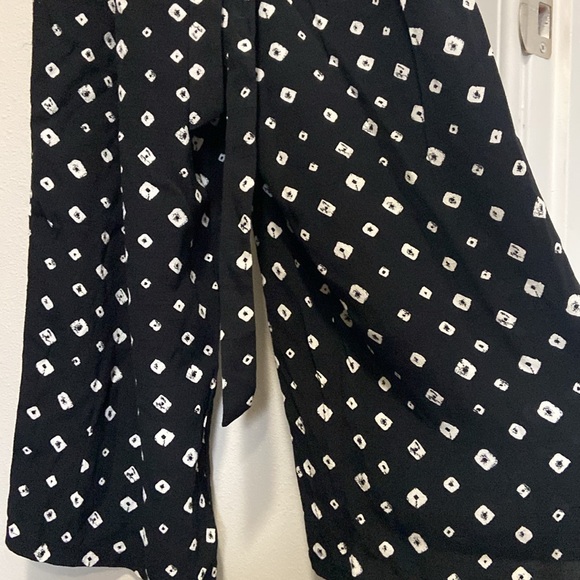 Loft Smocked Strappy Jumpsuit size XS petite - Picture 6 of 6